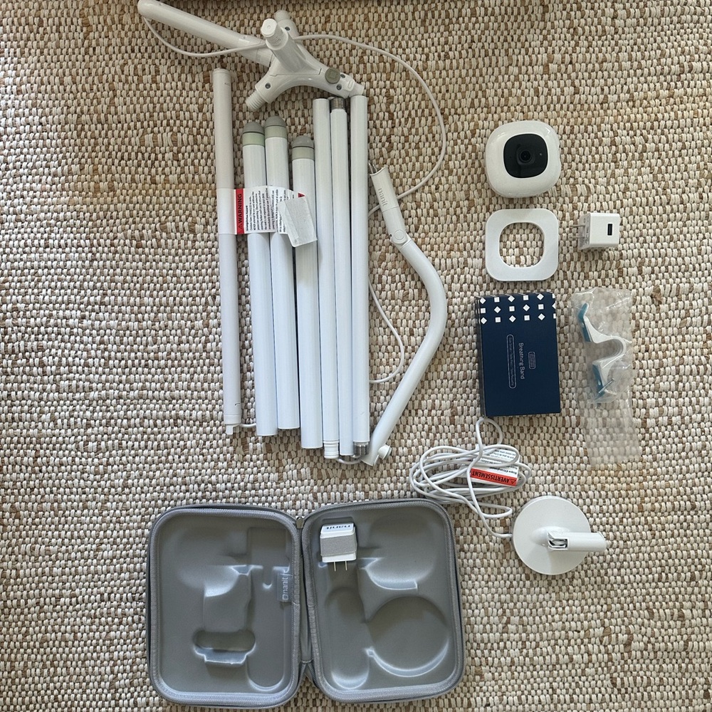 Nanit Pro Smart Baby Monitor with Floor Stand and Travel Kit